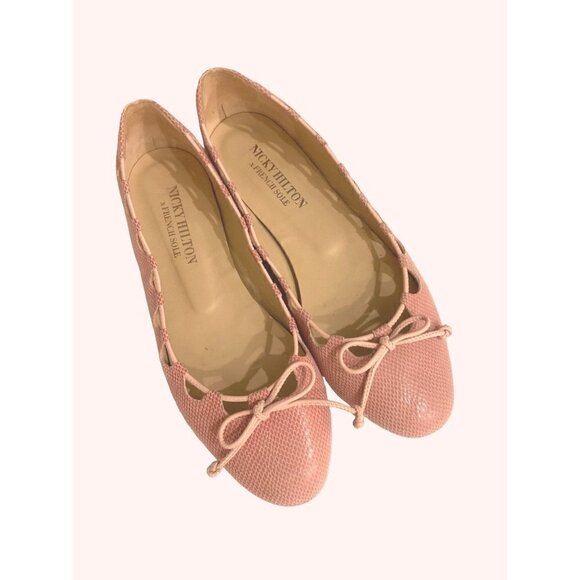 French Sole & Nicky Hilton collaboration women’s ballet flat shoe - Picture 1 of 6